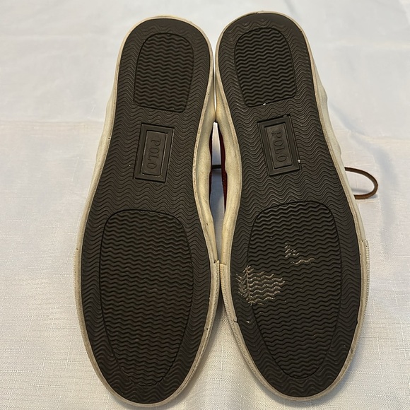 Vintage TEDD red Ralph Lauren leather boots size 9D - Picture 9 of 9